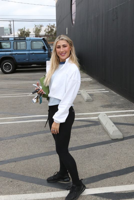 EMMA SLATER Arrives at Dancing with the Stars Rehersal in Hollywood 09/27/2025