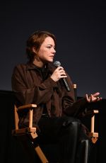 EMMA STONE at a Panel at 2025 Telluride Film Festival 08/30/2025