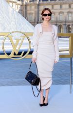 EMMA STONE at Louis Vuitton Fashion Show at Paris Fashion Week 09/30/2025