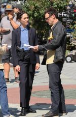 EMMY ROSSUM on the Set of Furious in New York 09/09/2025
