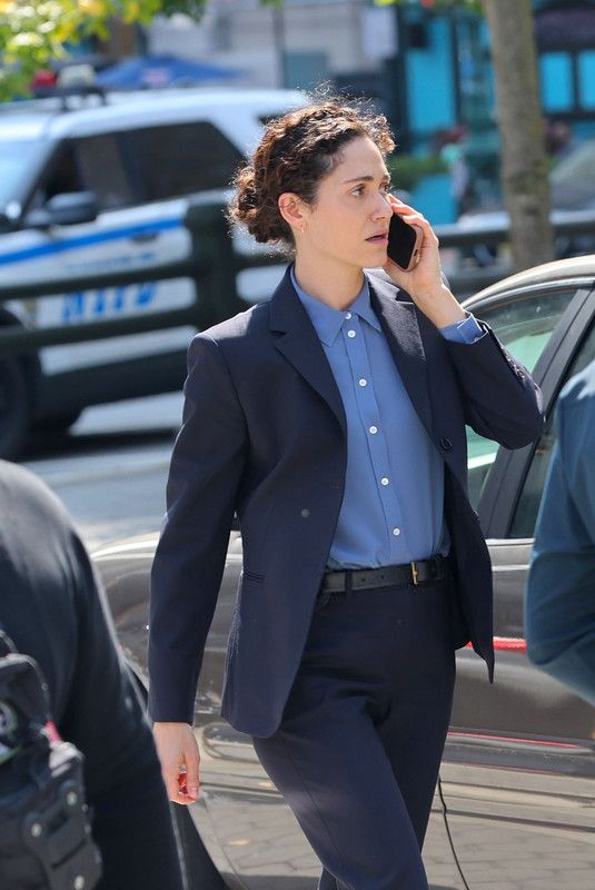 EMMY ROSSUM on the Set of Furious in New York 09/09/2025