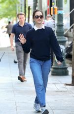 EMMY ROSSUM on the Set of Furious in Tribeca in New York 09/04/2025