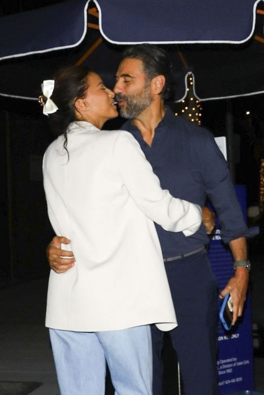 EVA LONGORIA and Jose Baston Out for Dinner at Marea Restaurant in Beverly Hills 09/05/2025