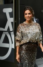 EVA LONGORIA Leaves Live with Kelly and Mark in New York City 09/17/2025