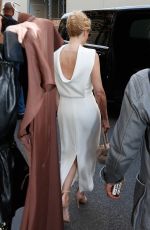 GILLIAN ANDERSON Leaves Her Hotel in Saint Tropez 09/28/2025