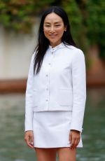 GRETA LEE Arrives at Hotel Excelsior in Venice 08/30/2025