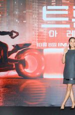 GRETA LEE at Tron: Ares Global Press Tour in Seoul 09/16/2025