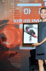 GRETA LEE at Tron: Ares Global Press Tour in Seoul 09/16/2025