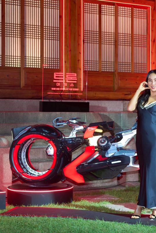 GRETA LEE at Tron: Ares Global Press Tour in Seoul 09/16/2025
