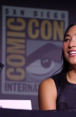 GRETA LEE at Tron: Ares Panel at San Diego Comic-Con 07/25/2025