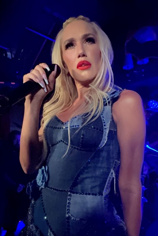 GWEN STEFANI Performs at a Private Show in Long Island 08/30/2025