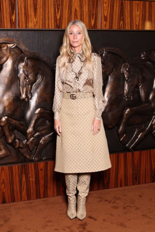 GWYNETH PALTROW at Gucci Spring/Summer 2026 Show at Milan Fashion Week 09/23/2025