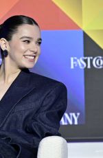 HAILEE STEINFELD at Fast Company Innovation Festival in New York 09/16/2025