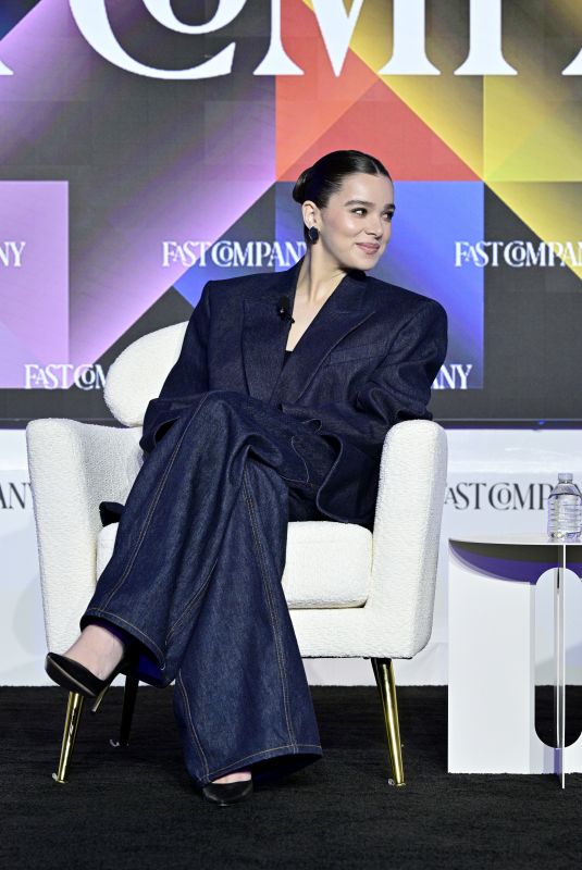 HAILEE STEINFELD at Fast Company Innovation Festival in New York 09/16/2025