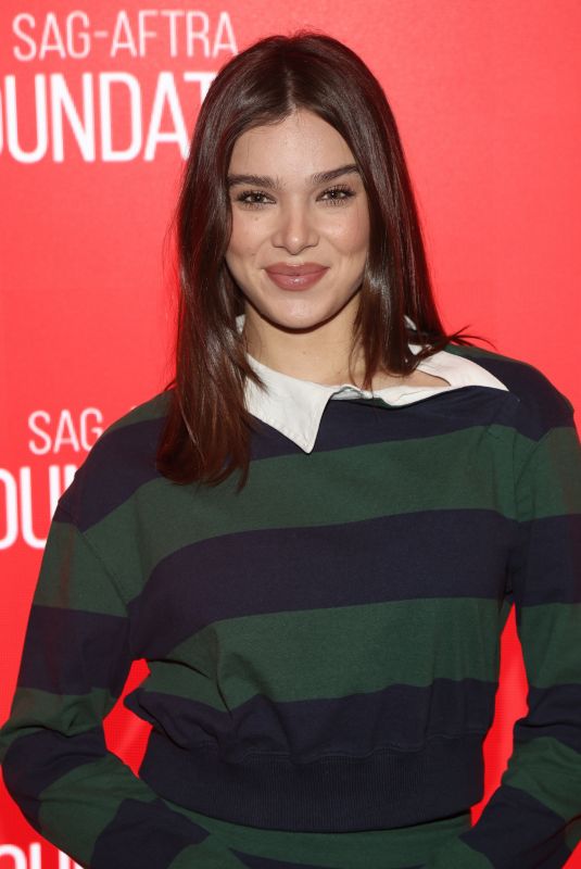 HAILEE STEINFELD at SAG-AFTRA Foundation Conversations Sinners Screening and Conversation in New York City 09/15/2025