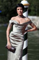HALSEY Arrives at Hotel Excelsior at 82nd Venice International Film Festival 09/01/2025