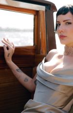 HALSEY at a Photoshoot at Venice Film Festival 09/03/2025