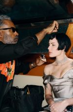 HALSEY at a Photoshoot at Venice Film Festival 09/03/2025