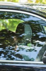 Harry Styles spotted driving through streets of Rome 09/17/2025