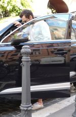 Harry Styles spotted driving through streets of Rome 09/17/2025
