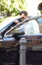 Harry Styles spotted driving through streets of Rome 09/17/2025