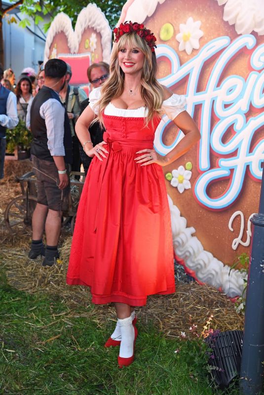 HEIDI KLUM at Heidifest by Heidi Klum in Munich 09/18/2025