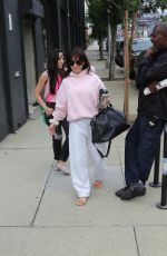 HILARIA BALDWIN Arrives at Dancing with the Stars Rehersal in Hollywood 09/27/2025