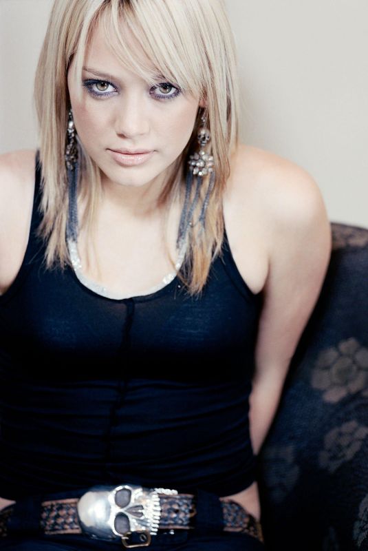 HILARY DUFF at a Photoshoot 2004 