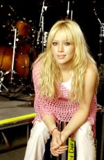 HILARY DUFF at a Photoshoot 2004