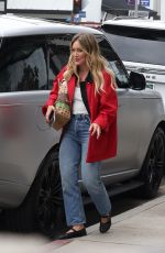 HILARY DUFF Out and About in Los Angeles 09/26/2025
