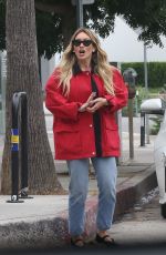 HILARY DUFF Out and About in Los Angeles 09/26/2025