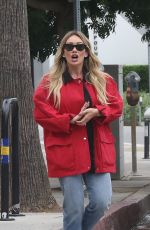HILARY DUFF Out and About in Los Angeles 09/26/2025