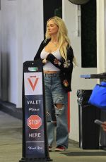 HOLLY MADISON Waiting for a Car in Beverly Hills 09/09/2025