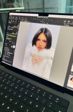 HUDA MUSTAFA at a Photoshoot, September 2025