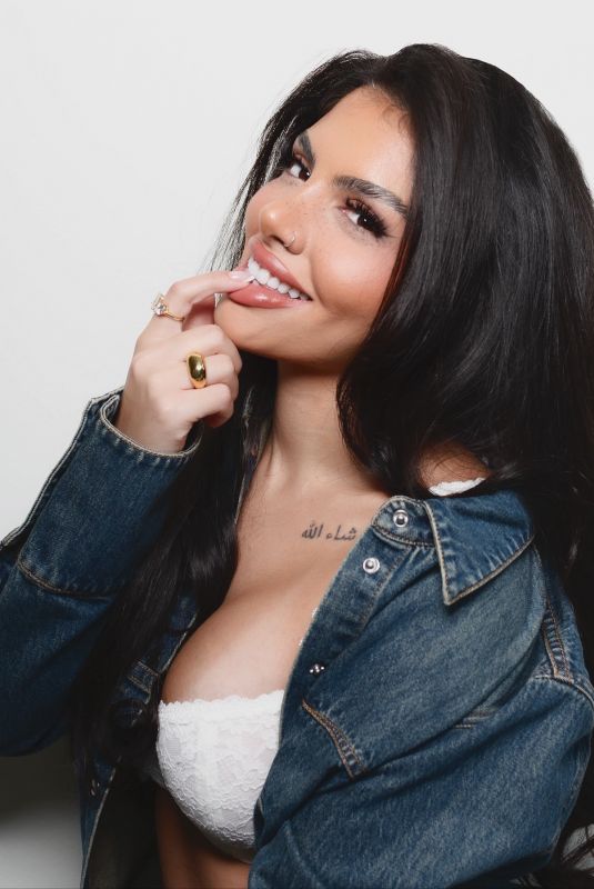 HUDA MUSTAFA at a Photoshoot, September 2025