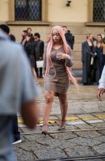 ICE SPICE at MM6 Maison Margiela Fashion Show at Milan Fashion Week 09/25/2025
