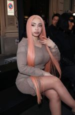 ICE SPICE at MM6 Maison Margiela Fashion Show at Milan Fashion Week 09/25/2025