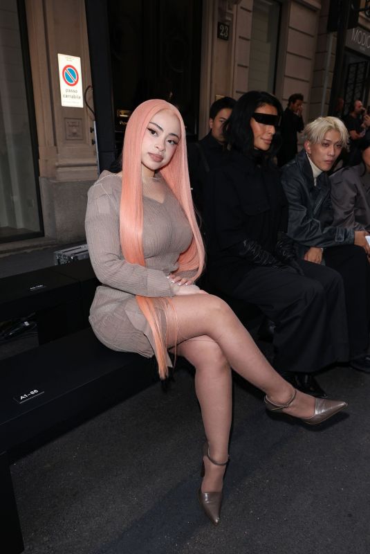 ICE SPICE at MM6 Maison Margiela Fashion Show at Milan Fashion Week 09/25/2025