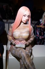 ICE SPICE at Roberto Cavalli Fashion Show at Milan Fashion Week 09/25/2025