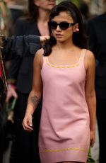 ISABELA MERCED Arrives at Fendi Fashion Show in Milan 09/24/2025