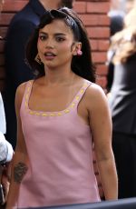 ISABELA MERCED Arrives at Fendi Fashion Show in Milan 09/24/2025