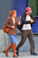 ISLA FISHER and Jesse Eisenberg Leaves Dinner at Matsuhisa in Los Angeles 09/23/2025