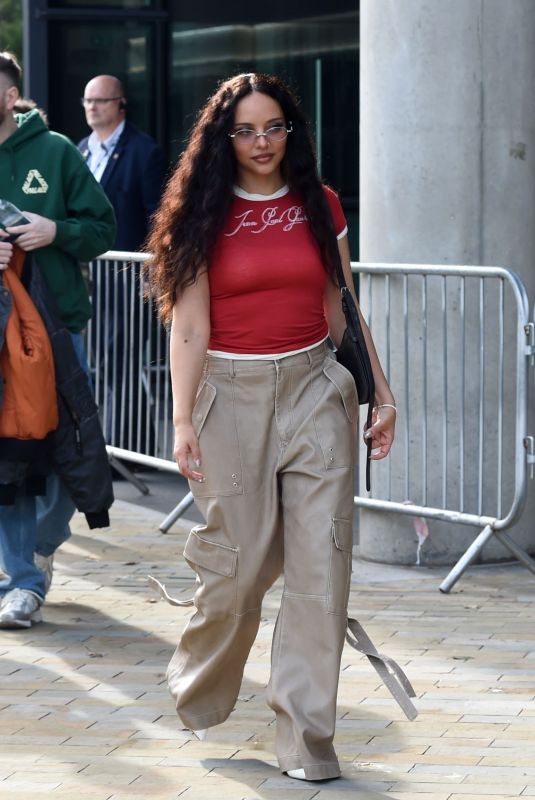 JADE THIRLWALL Leaves BBC Breakfast Studios in Manchester 09/13/2025