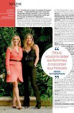 JENNIFER ANISTON and REESE WITHESRPOON in Tele 7 Jours Magazine, Septembre 2025