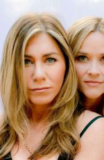 JENNIFER ANISTON and REESE WITHESRPOON in Tele 7 Jours Magazine, Septembre 2025