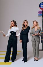 JENNIFER ANISTON, REESE WITHERSPOON, KAREN PITTMAN, MARION COTILLARD and NICOLE BEHARIE for Glamour Magazine, September 2025