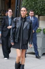 JENNIFER CONNELLY Arrives at Vogue Dinner in Paris 09/29/2025