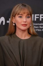 JENNIFER LAWRENCE at Die My Love Premiere at 73rd San Sebastian International Film Festival 09/26/2025