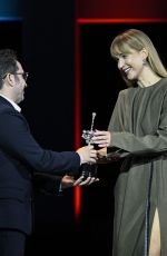 JENNIFER LAWRENCE Receives Donostia Lifetime Achievement Award at 73rd San Sebastian International Film Festival 09/26/2025