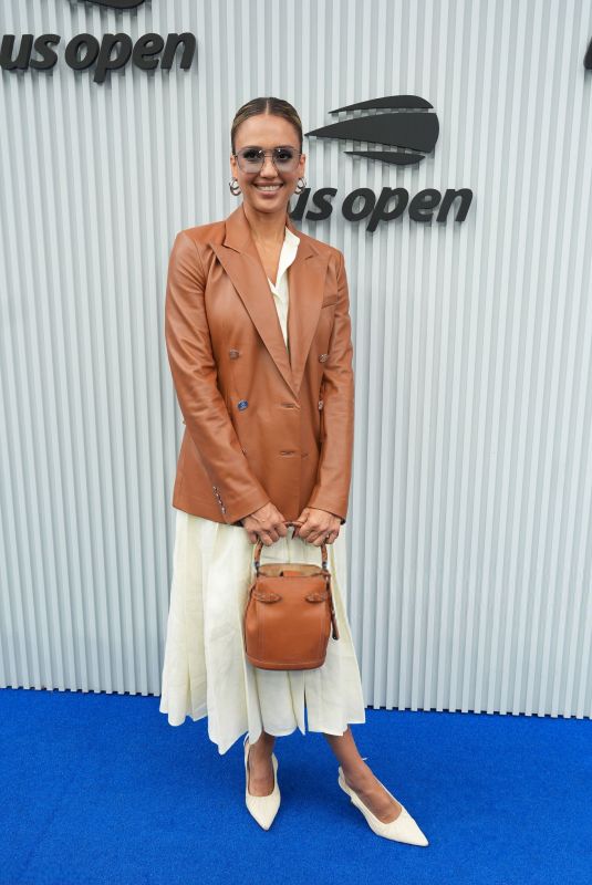 JESSICA ALBA at US Open Tennis Championships Men
